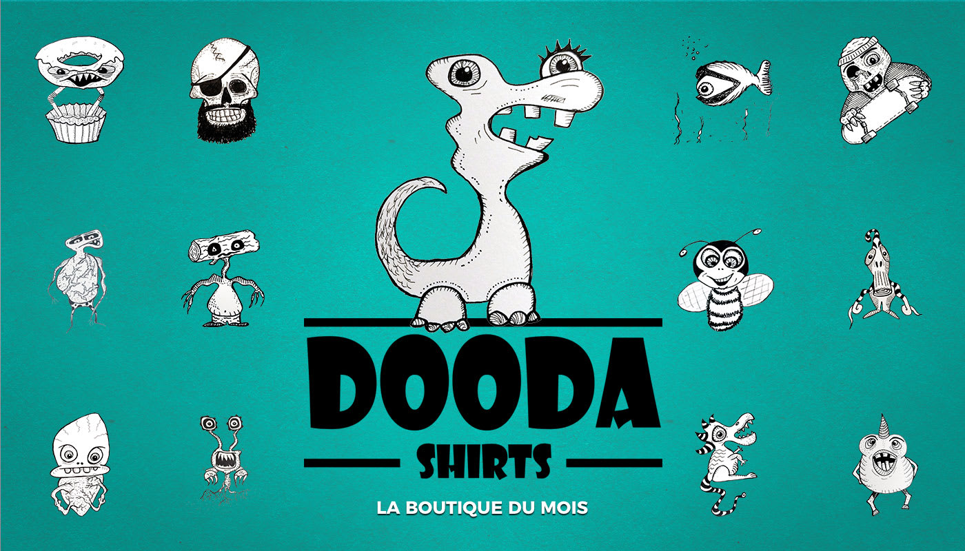 La boutique du mois – DooDa Shirts