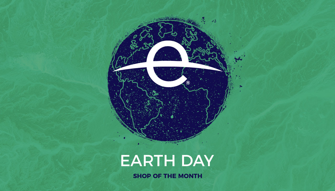 Go Green with Earth Day, our featured Shop of the Month