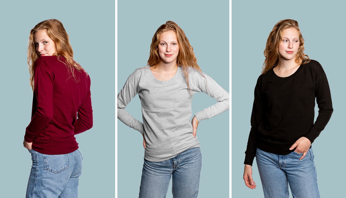Neu: Klassisches Frauen Sweatshirt