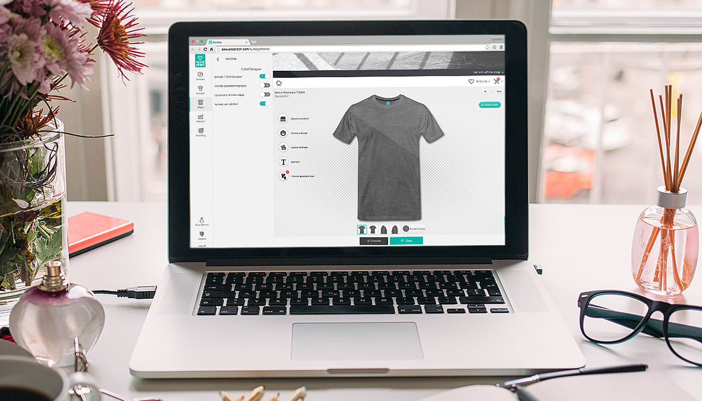 It’s Here! Integrate the T-Shirt Designer into Your Shop.