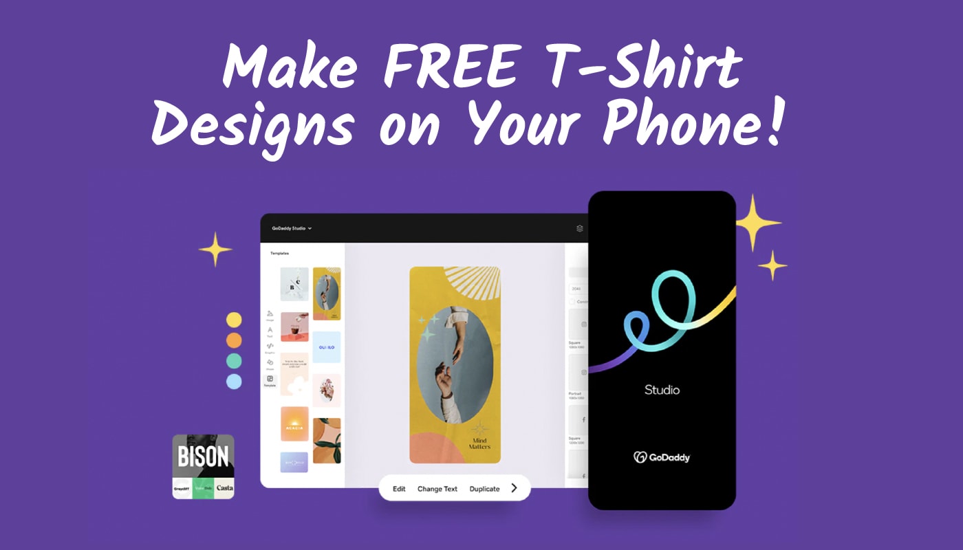Make Free T-Shirt Designs on Your Phone. Here’s How!