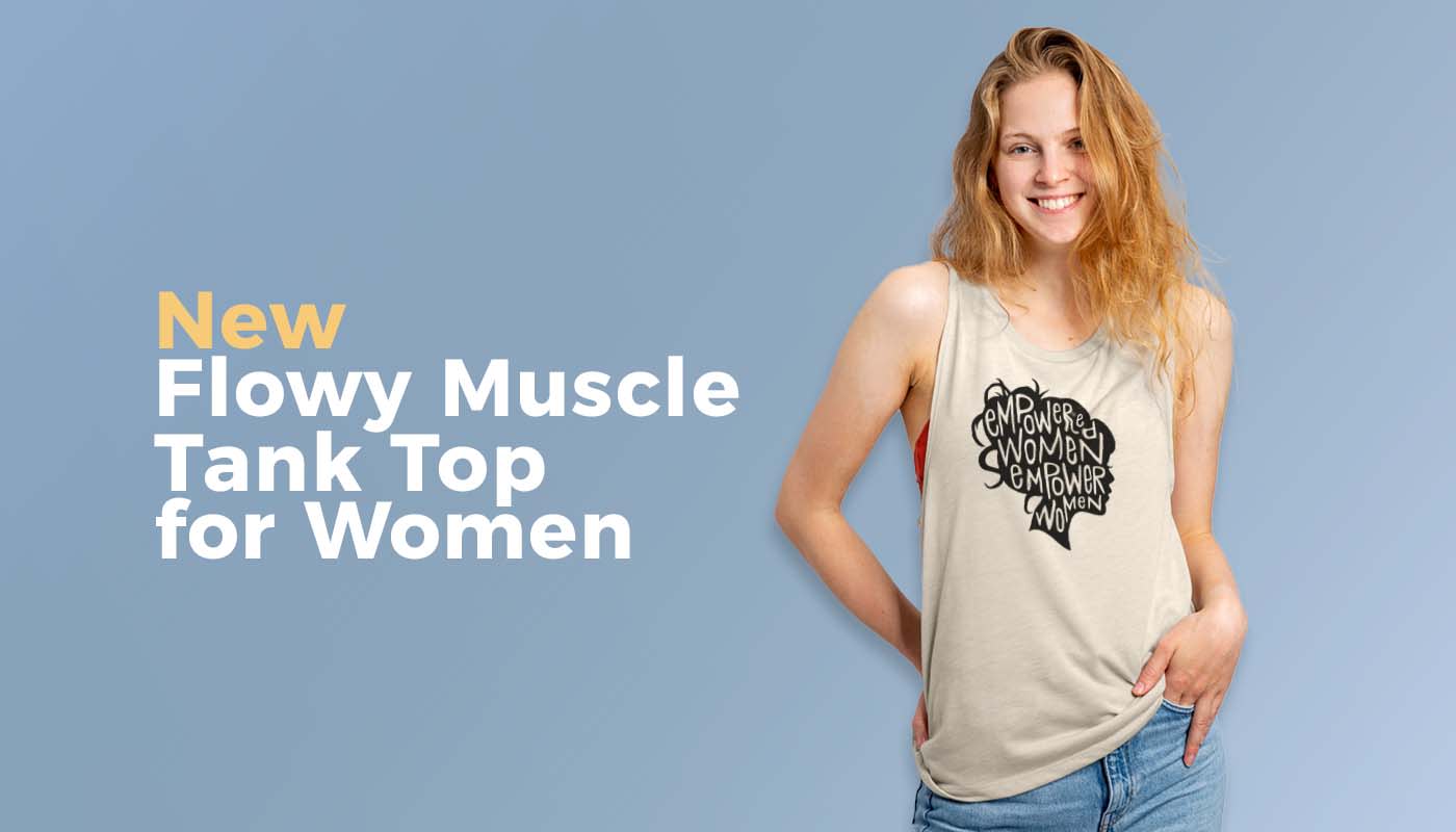 New for your NA Shop: Flowy Muscle Tank Top