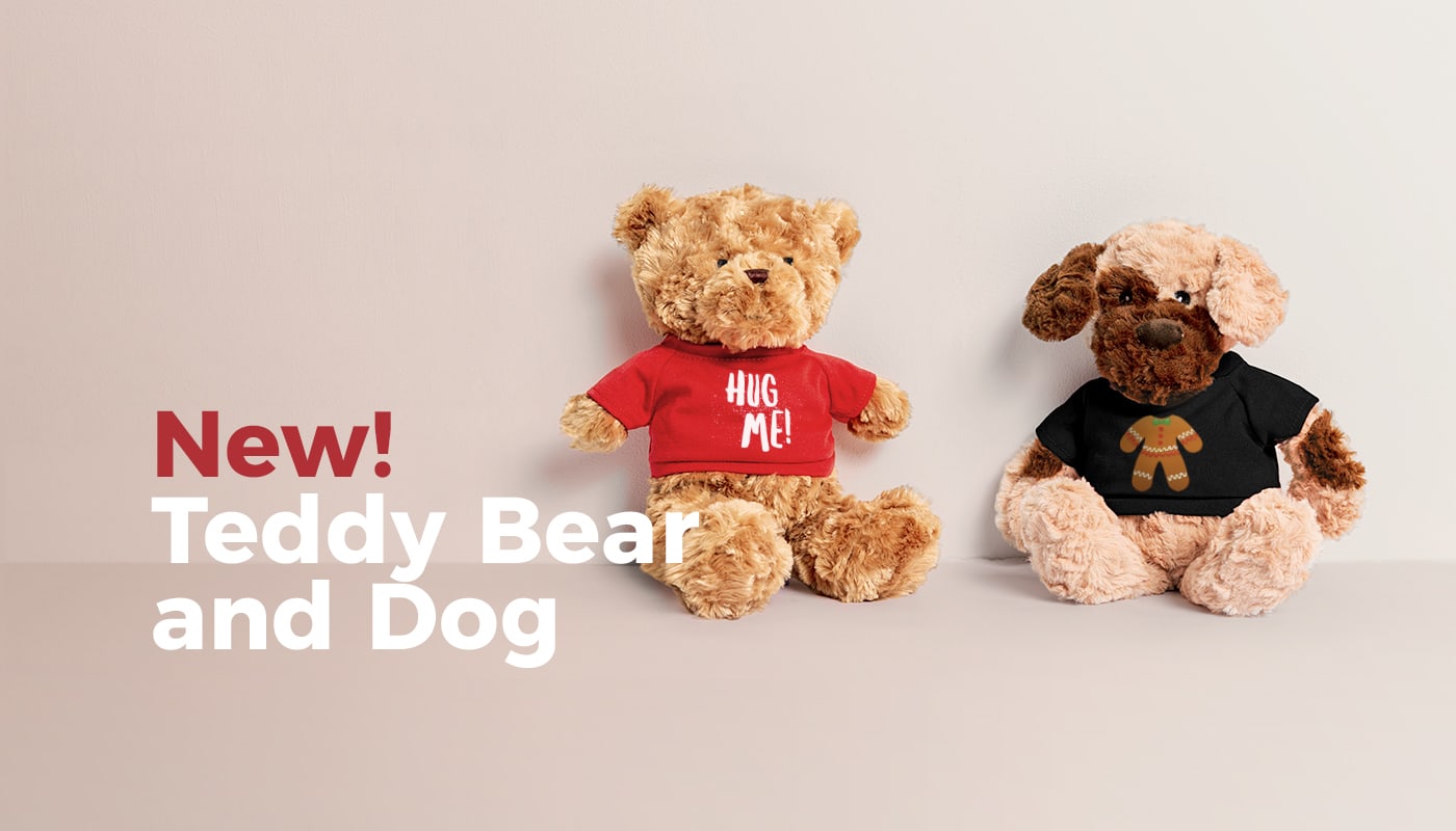 Cute New Teddy Bear & Dog Pals for Your NA Shop