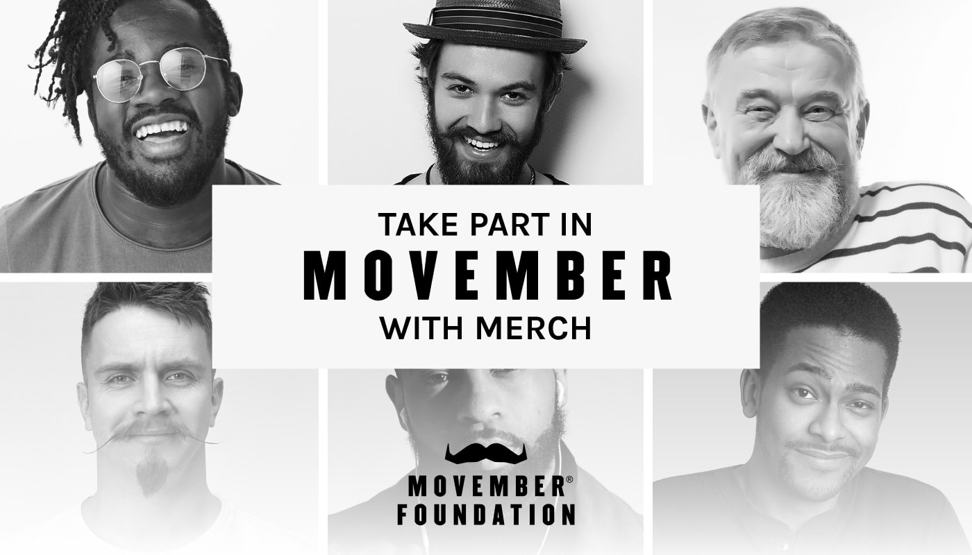 Movember Brings Awareness to Men’s Health With Merch