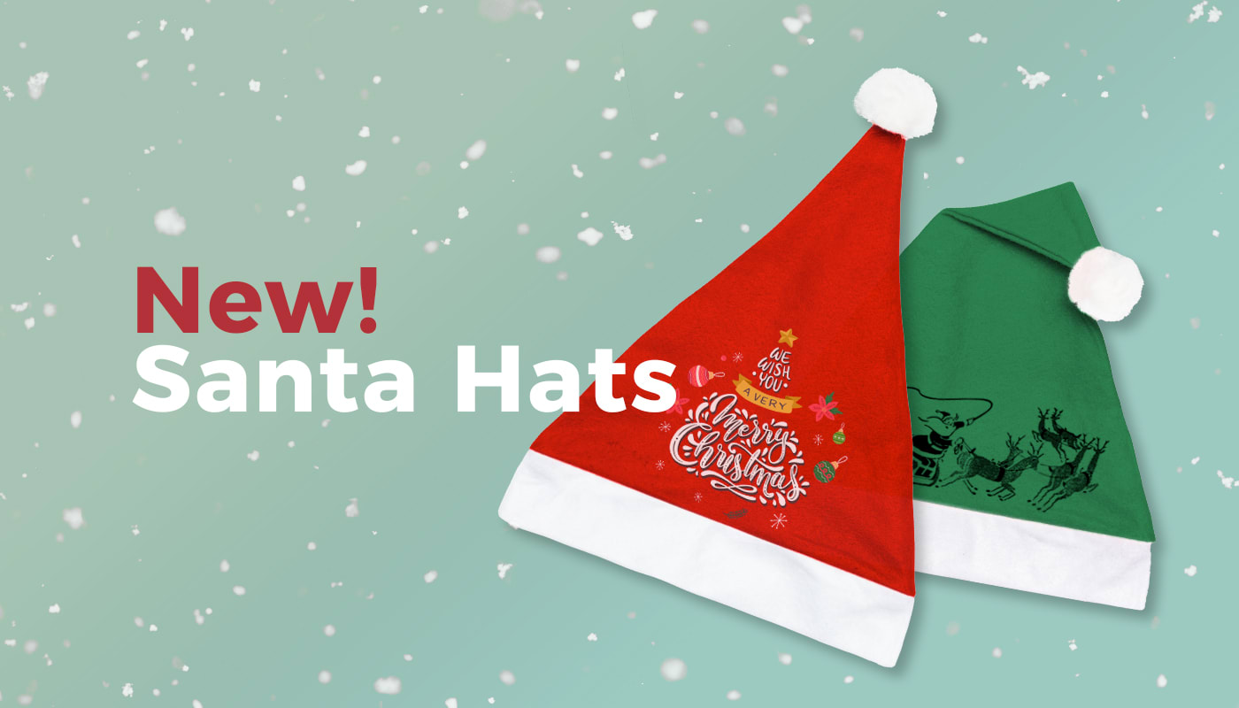 Get festive: Santa hats for everyone