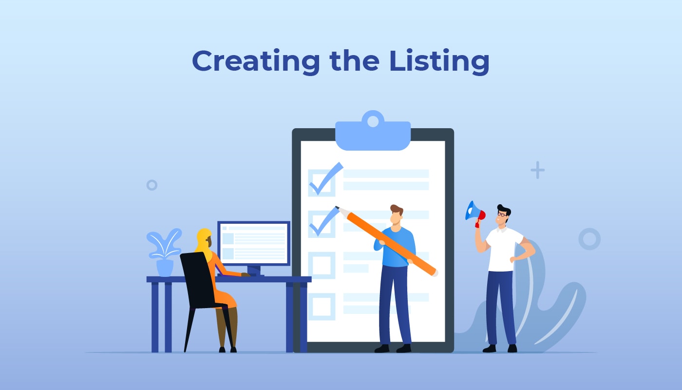 Creating the Listing