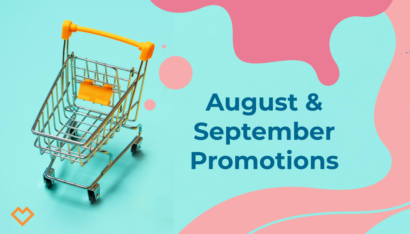 Spreadshop Promos: August – September