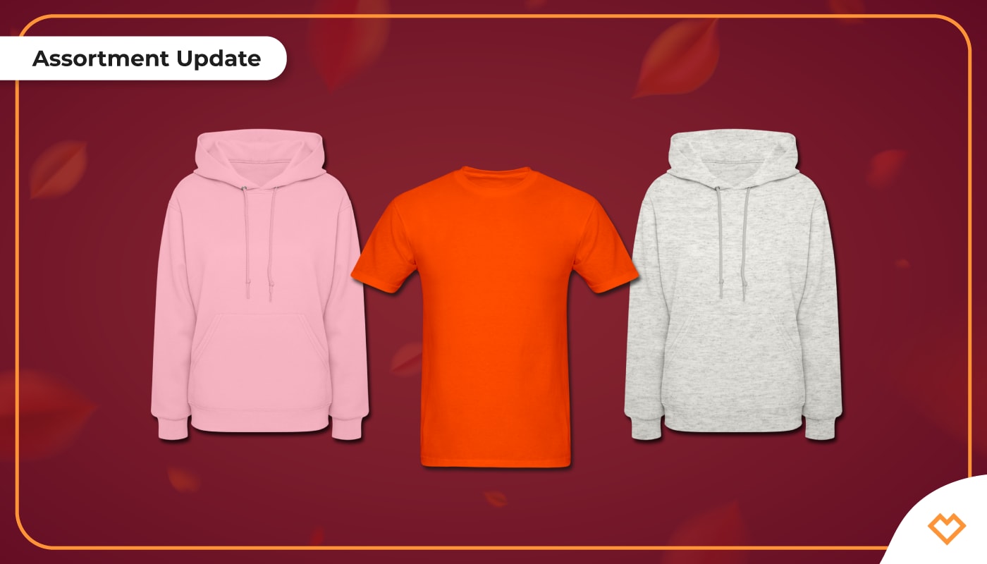 New Colors & Sizes: Assortment Updates for your Shop