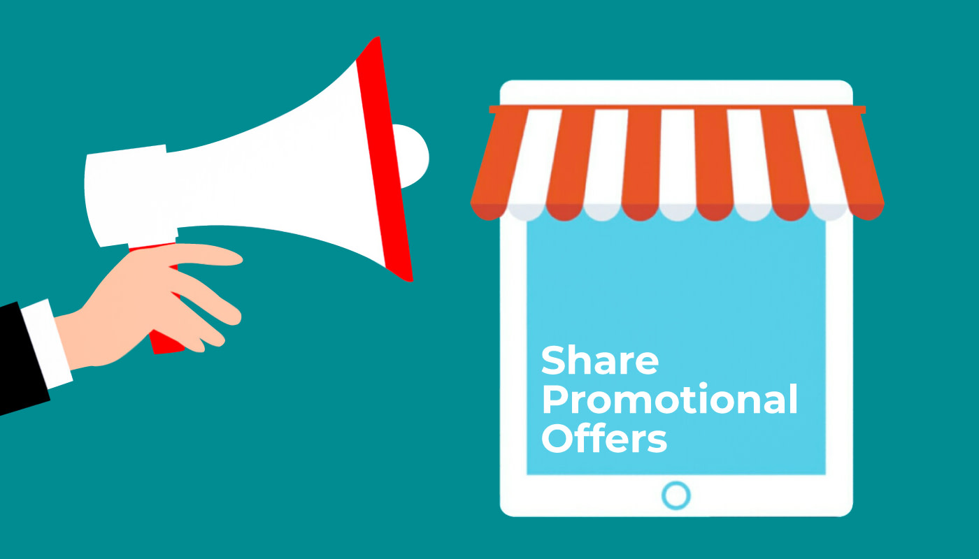 share promotional offers