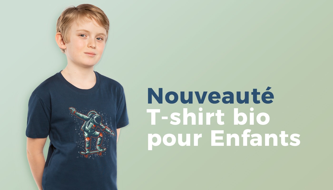 Nouveauté – T-shirt Premium bio pour enfants