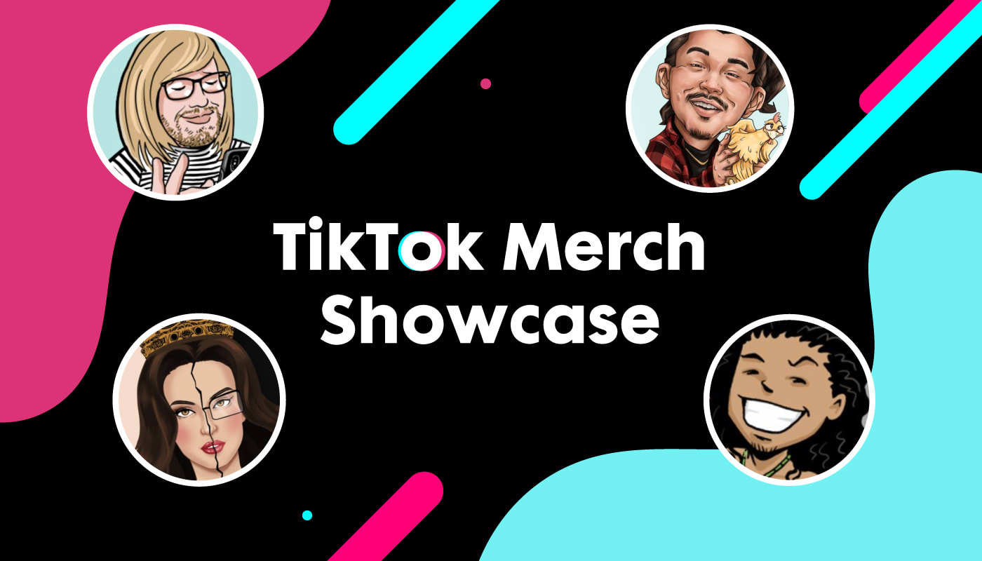 TikTok Merch Showcase