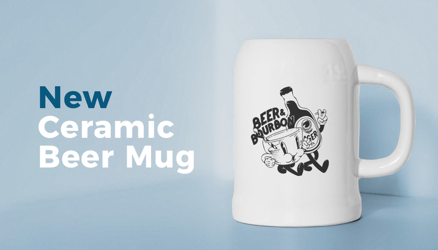 New for your Shop: Ceramic Beer Mug (EU Only)