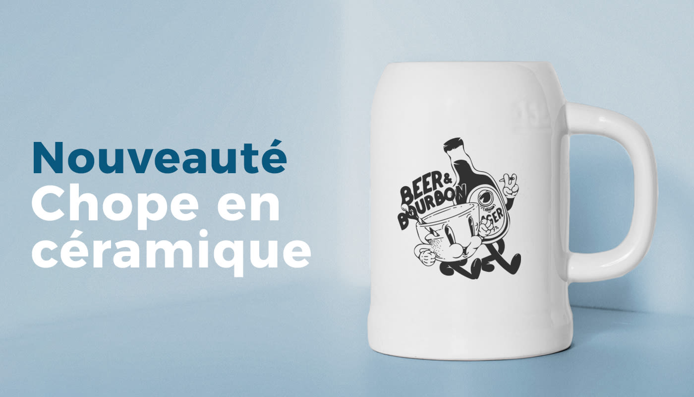 Nouveauté – Chope en céramique