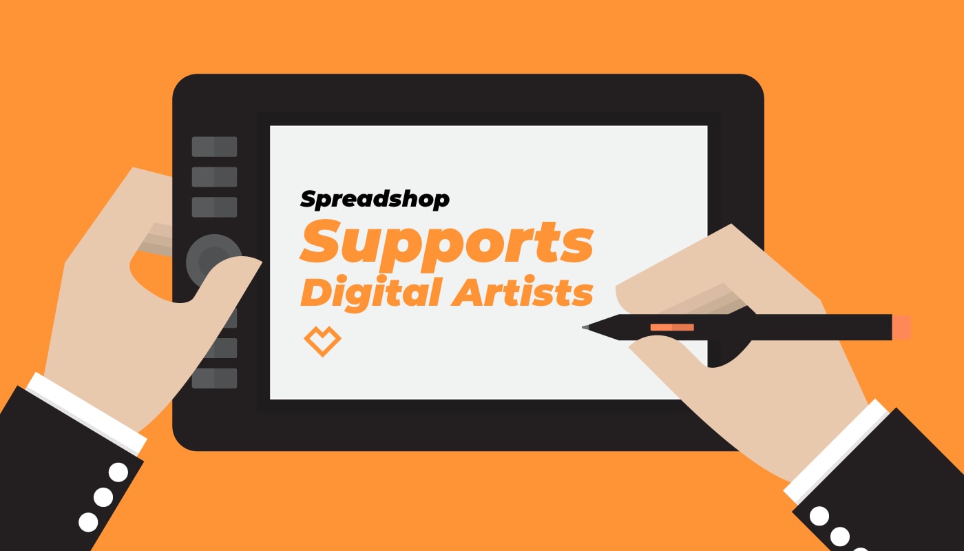 Spreadshop Supports Digital Artists