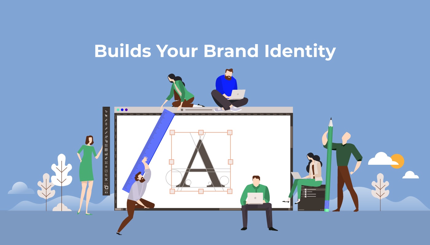 builds your brand identity
