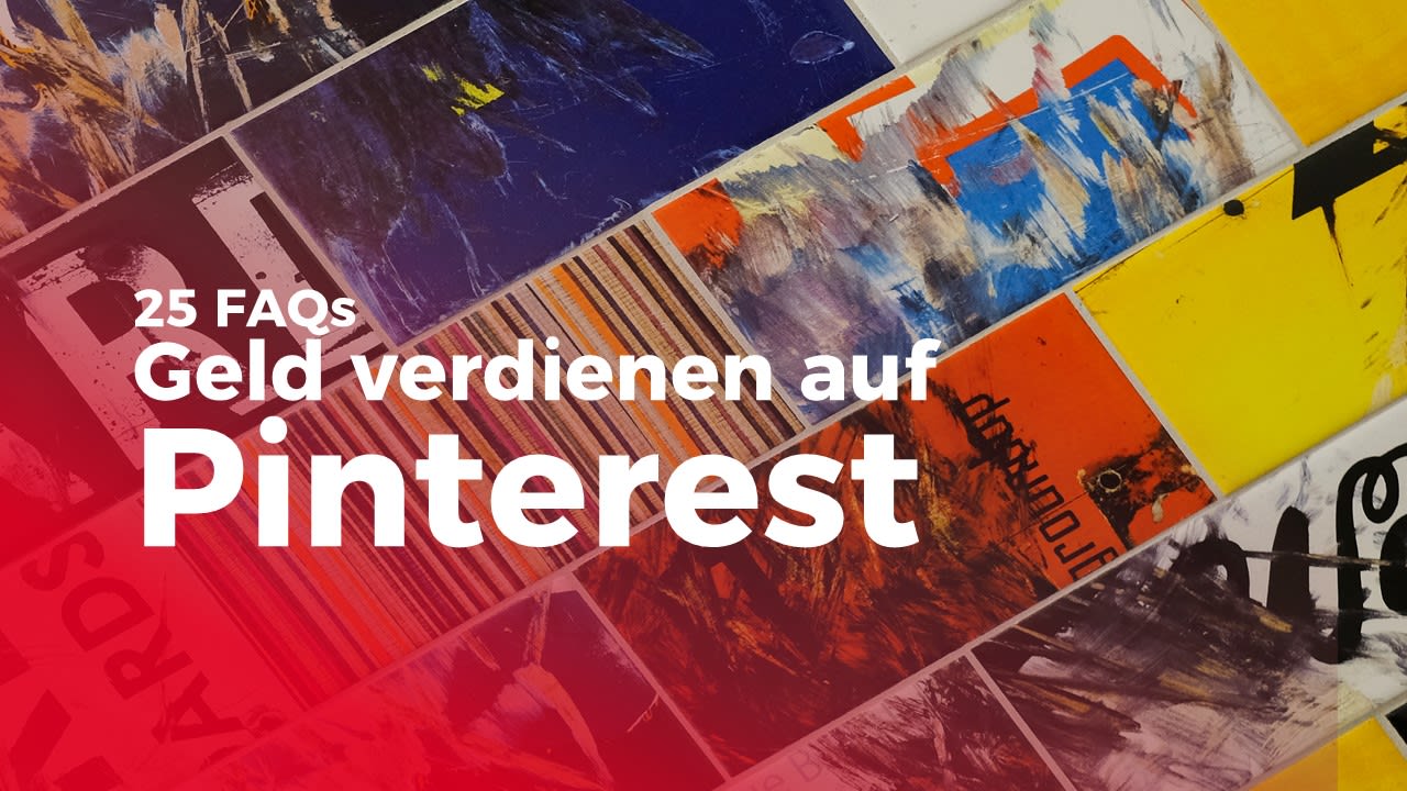 25 FAQs rund ums Geld verdienen auf Pinterest