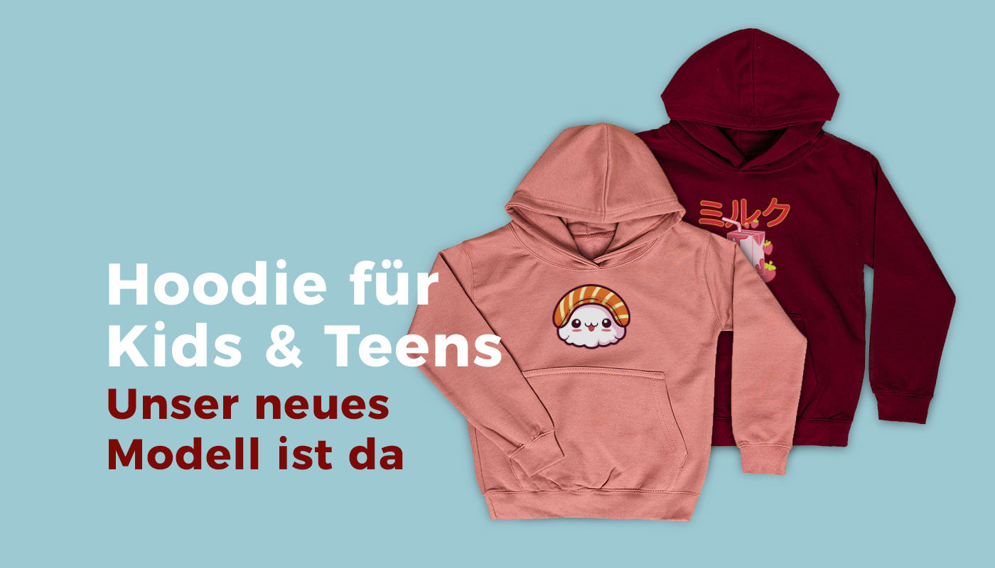 NEU: Standard Hoodie für Kinder und Teenager