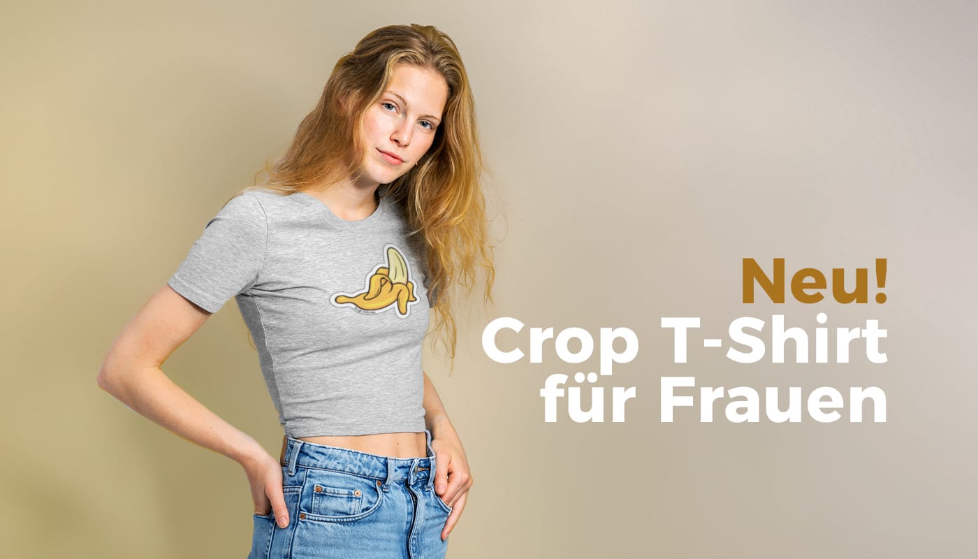 NEU: Crop T-Shirt für alle 90er Fans