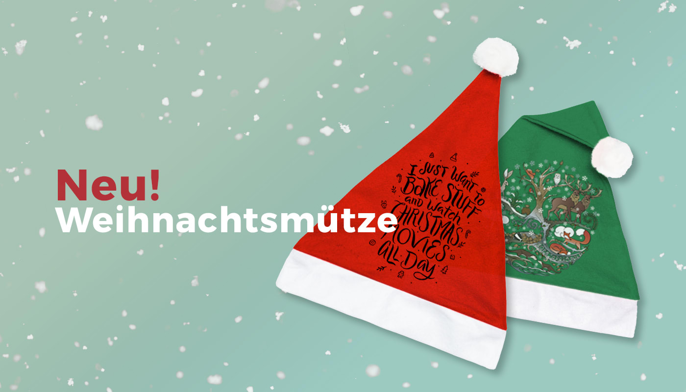 NEU: Weihnachtsmütze für Santas starken Auftritt
