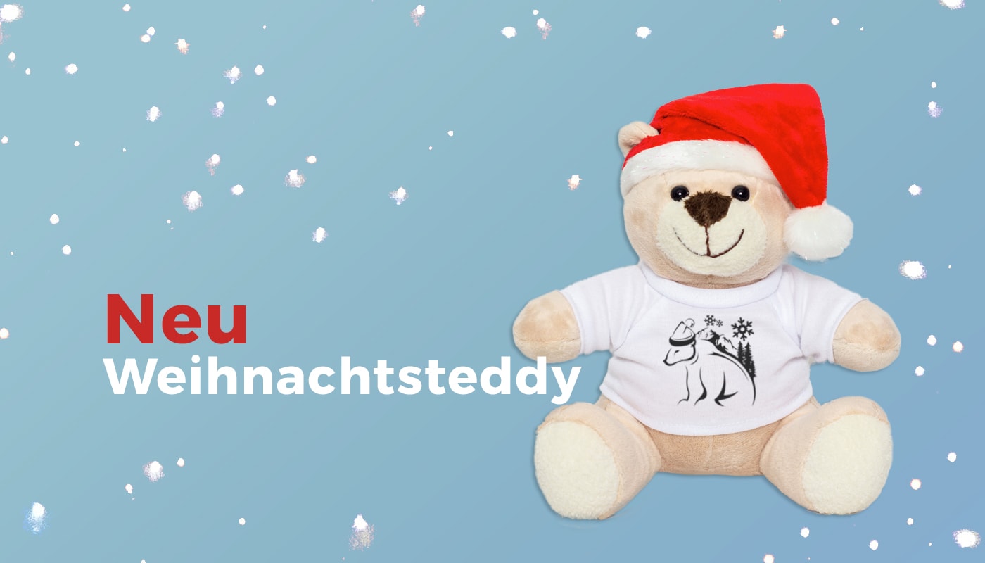 NEU: Gut gebrummt, Weihnachtsteddy
