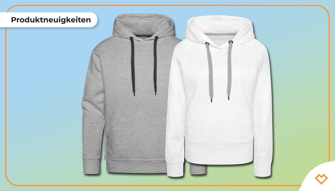 Premium Hoodies jetzt ab 3XL verfügbar