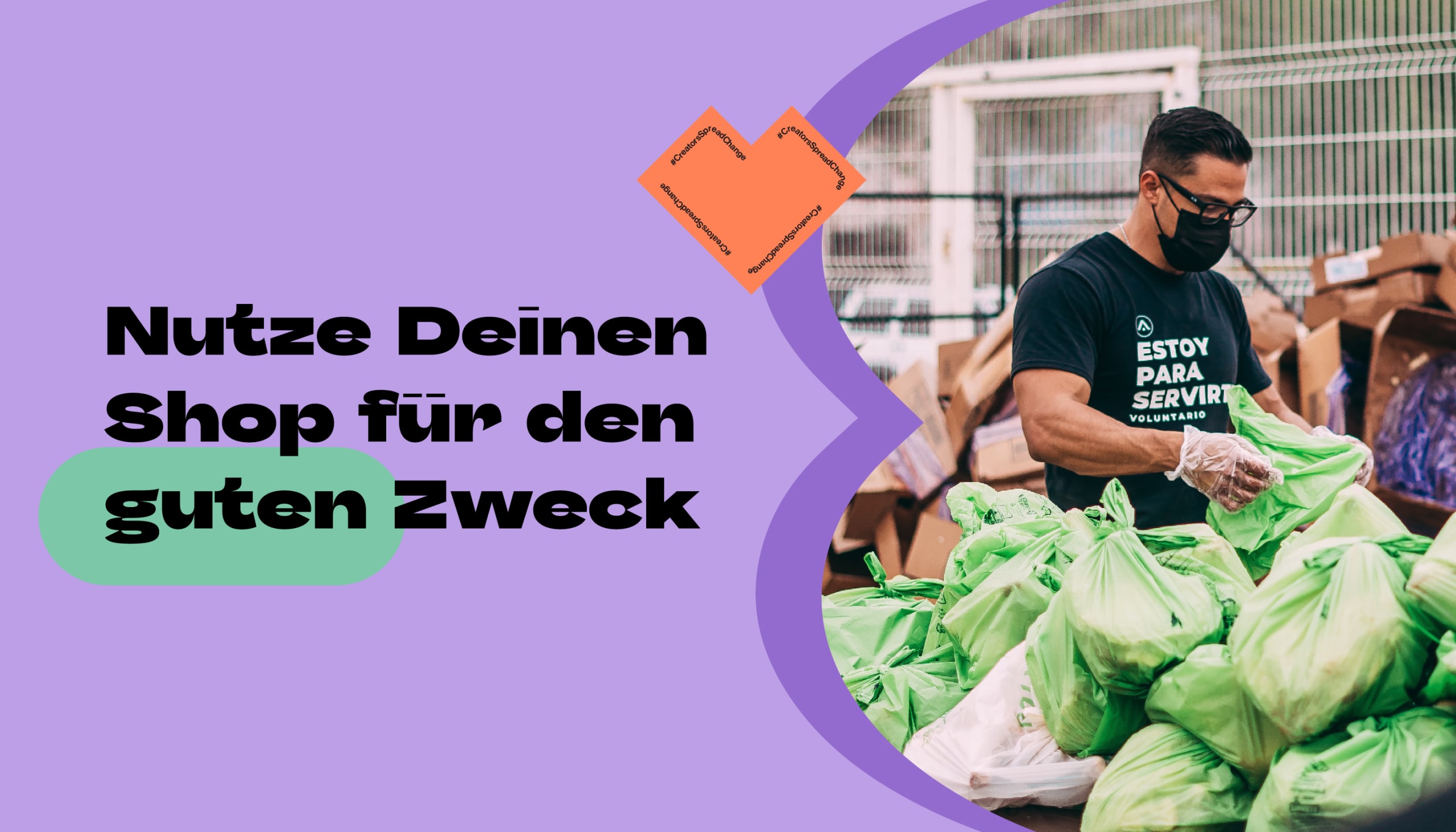 Für den guten Zweck – Dein Merch Shop